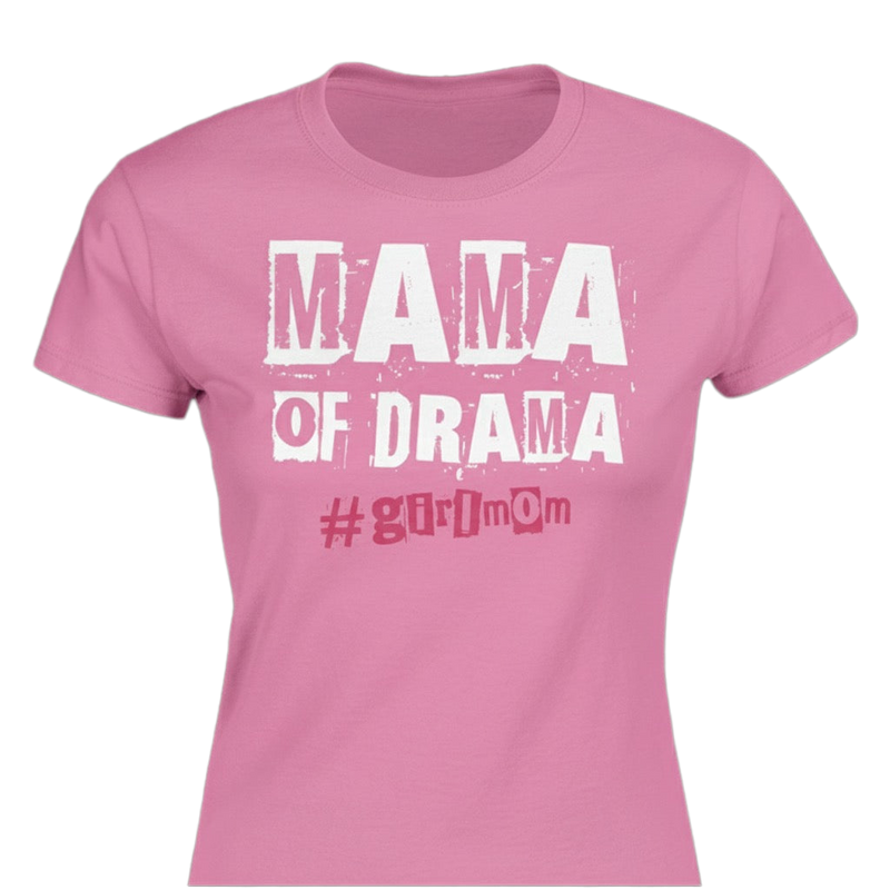 Girl Mom distressed graphic women's T-shirt - view 3 - Reborn XII